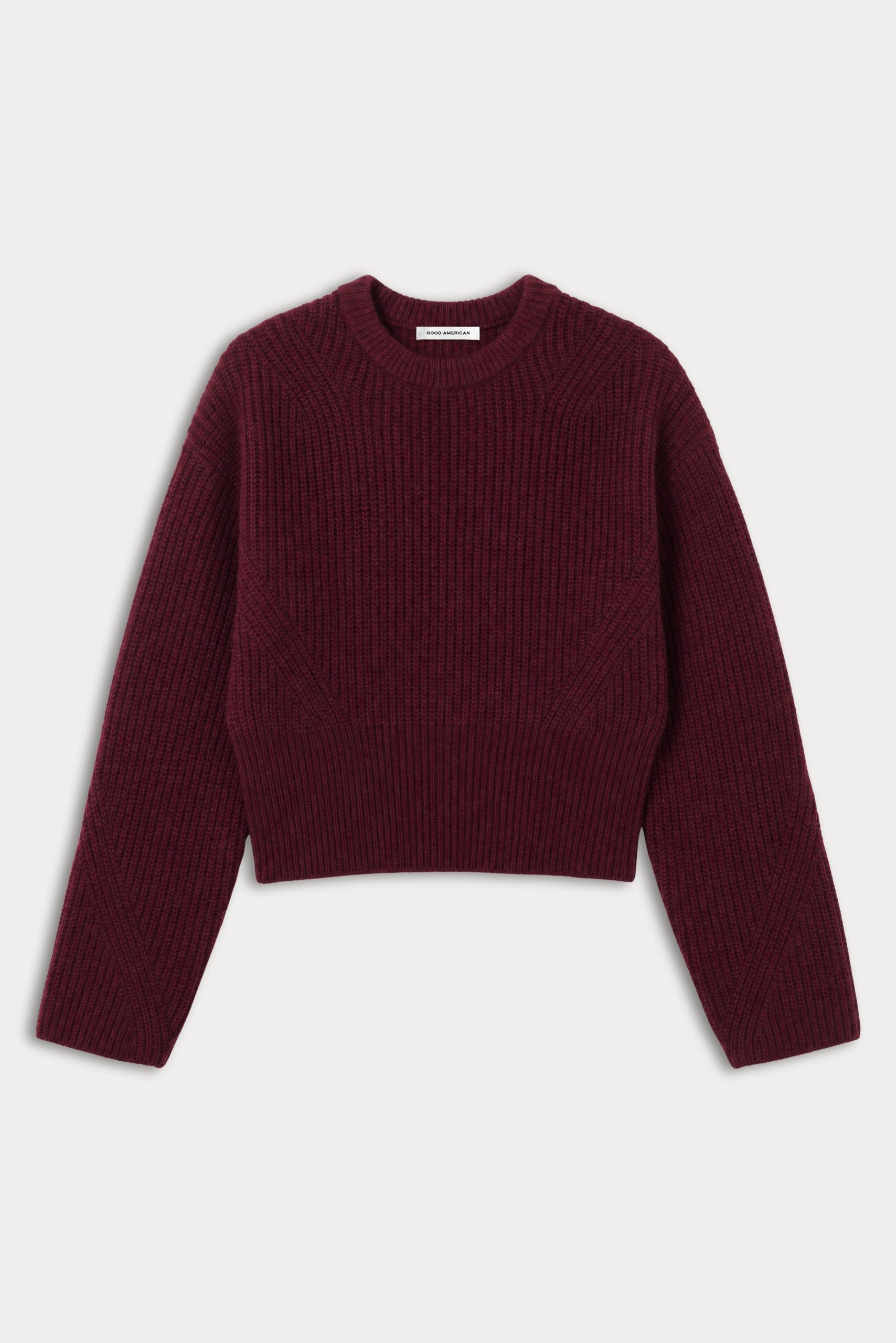 THE CHUNKY KNIT SWEATER | BERRY NOIR - Image 6