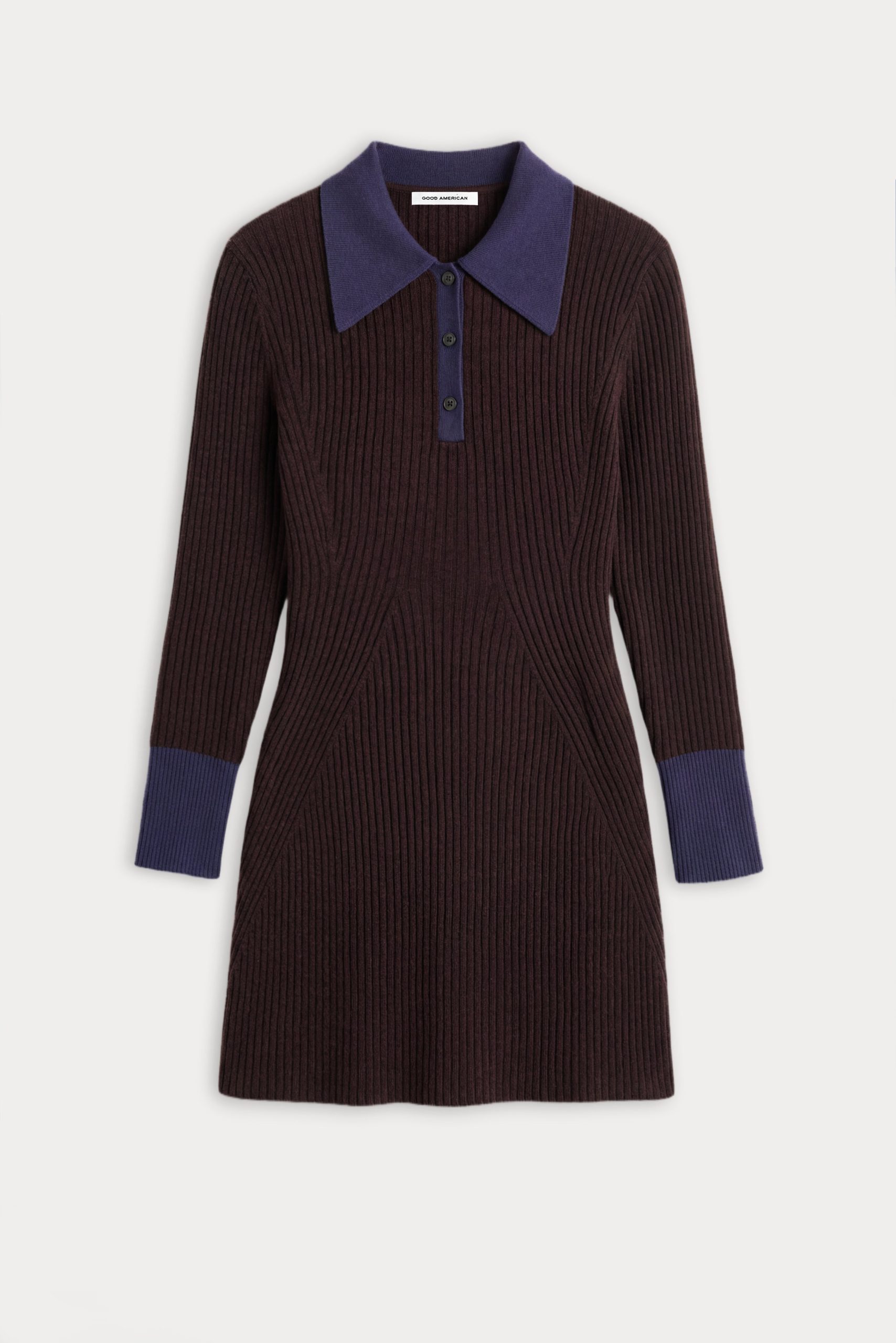 THE KNIT POLO MINI DRESS | ESPRESSO - Image 6