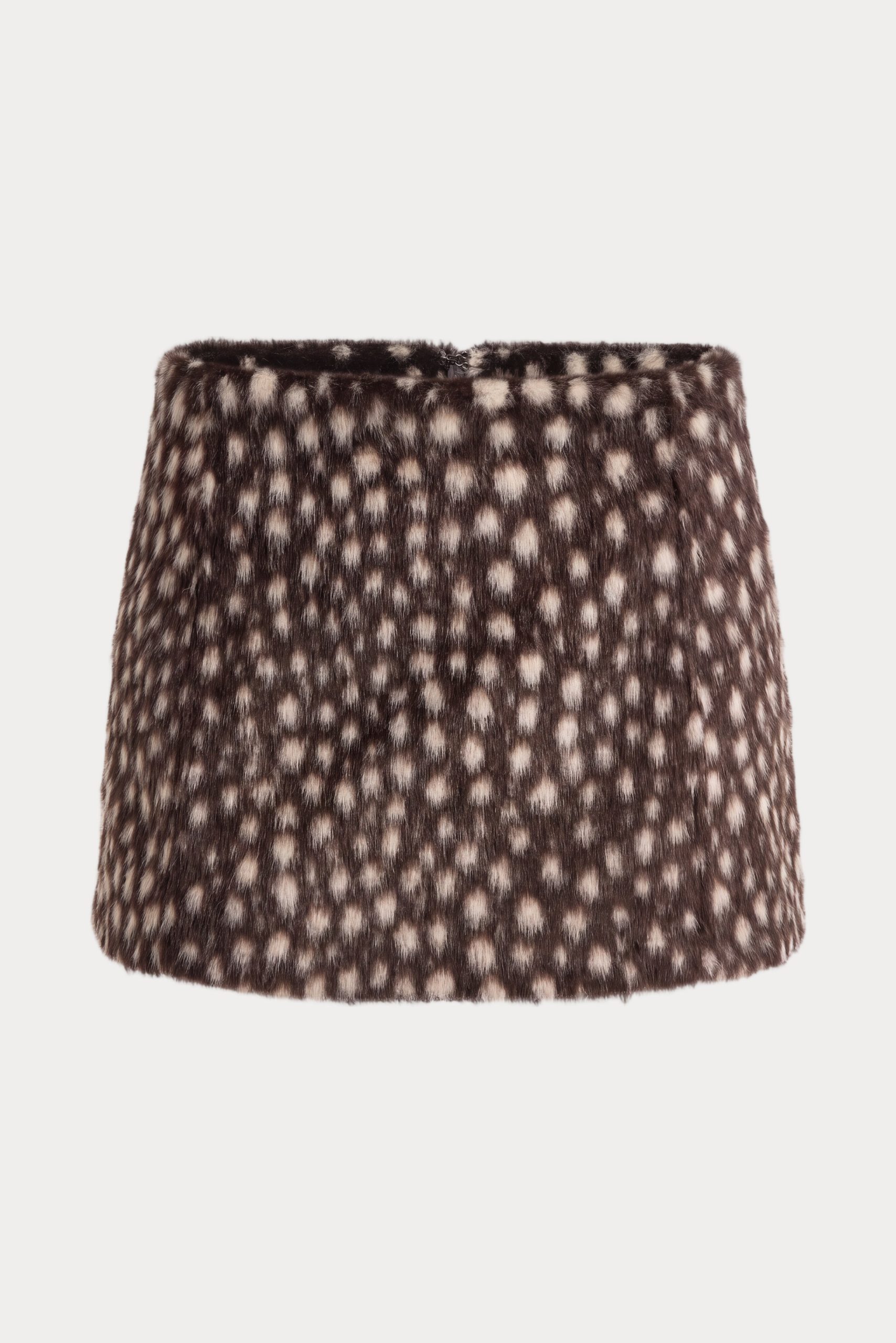 THE PONYHAIR SKIRT | DEEP CHOCOLATE FAWN