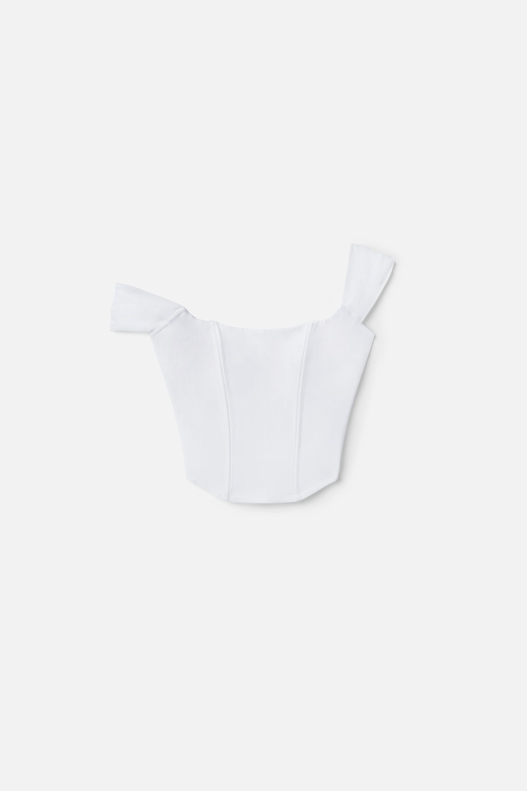 DOLLY SUPER STRETCH CORSET TOP | WHITE001 - Image 5