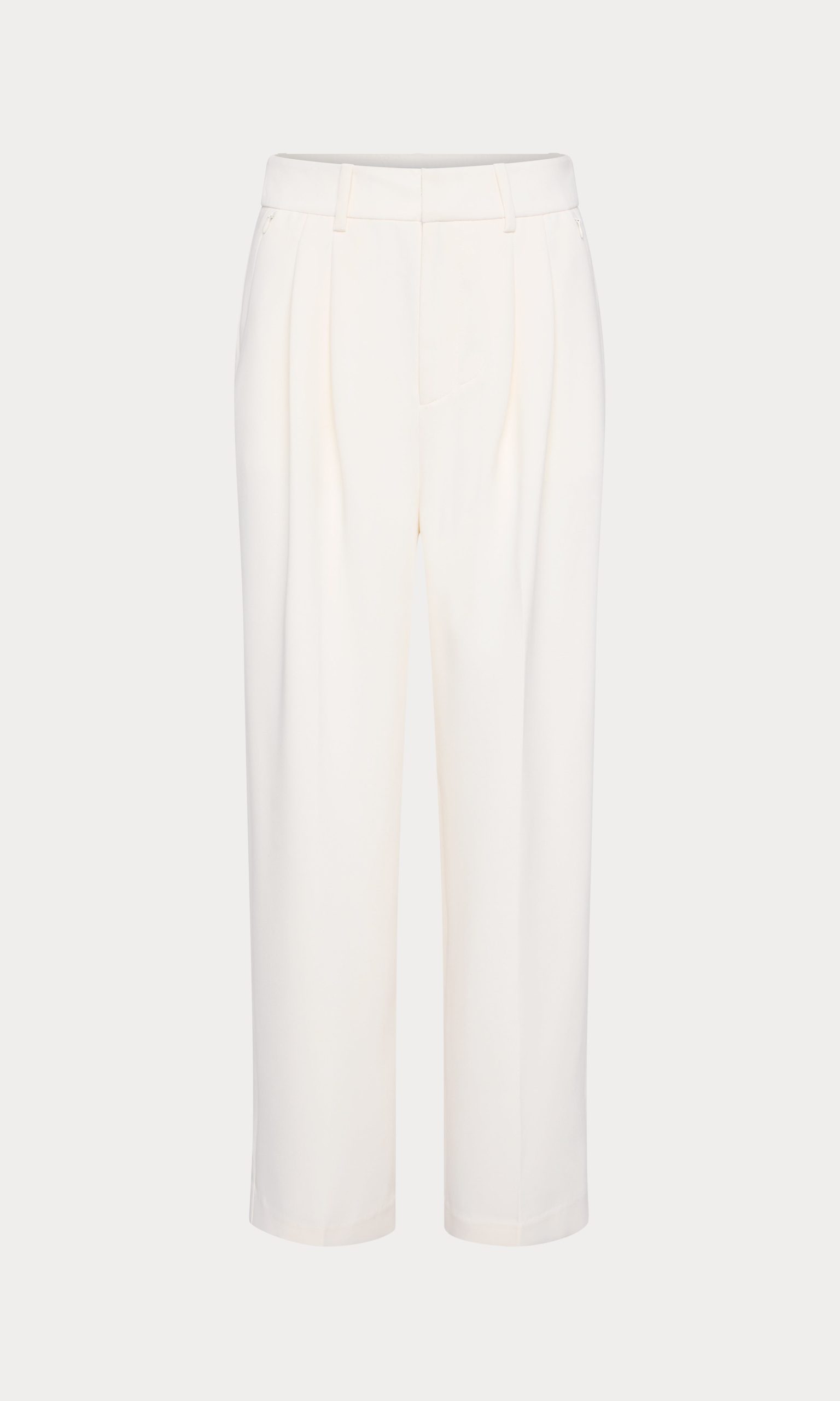 LUXE SUITING HIGH-RISE CROPPED WIDE LEG TROUSER | SOFT SHELL - Image 7