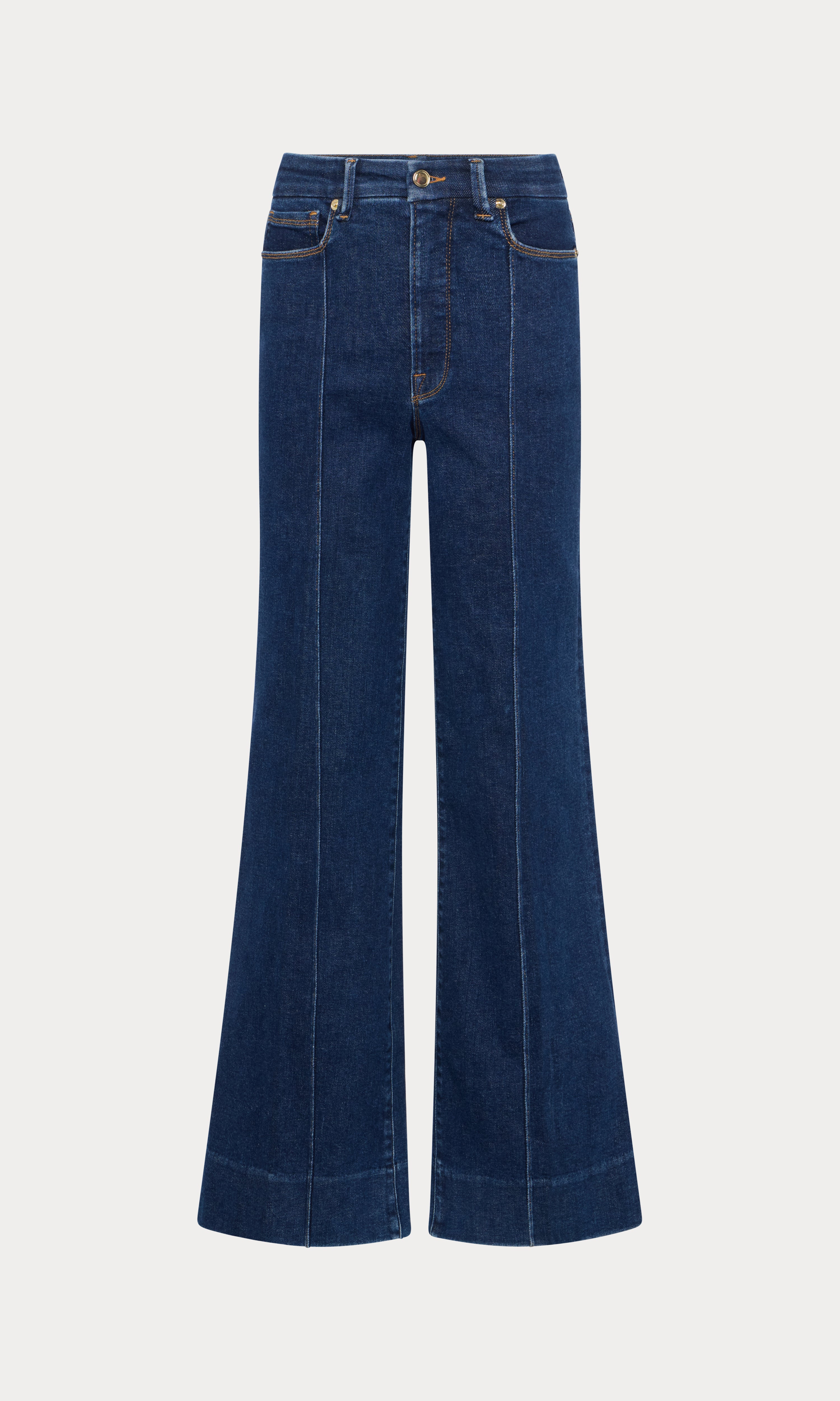 GOOD WAIST PALAZZO JEANS | INDIGO1169 - Image 10
