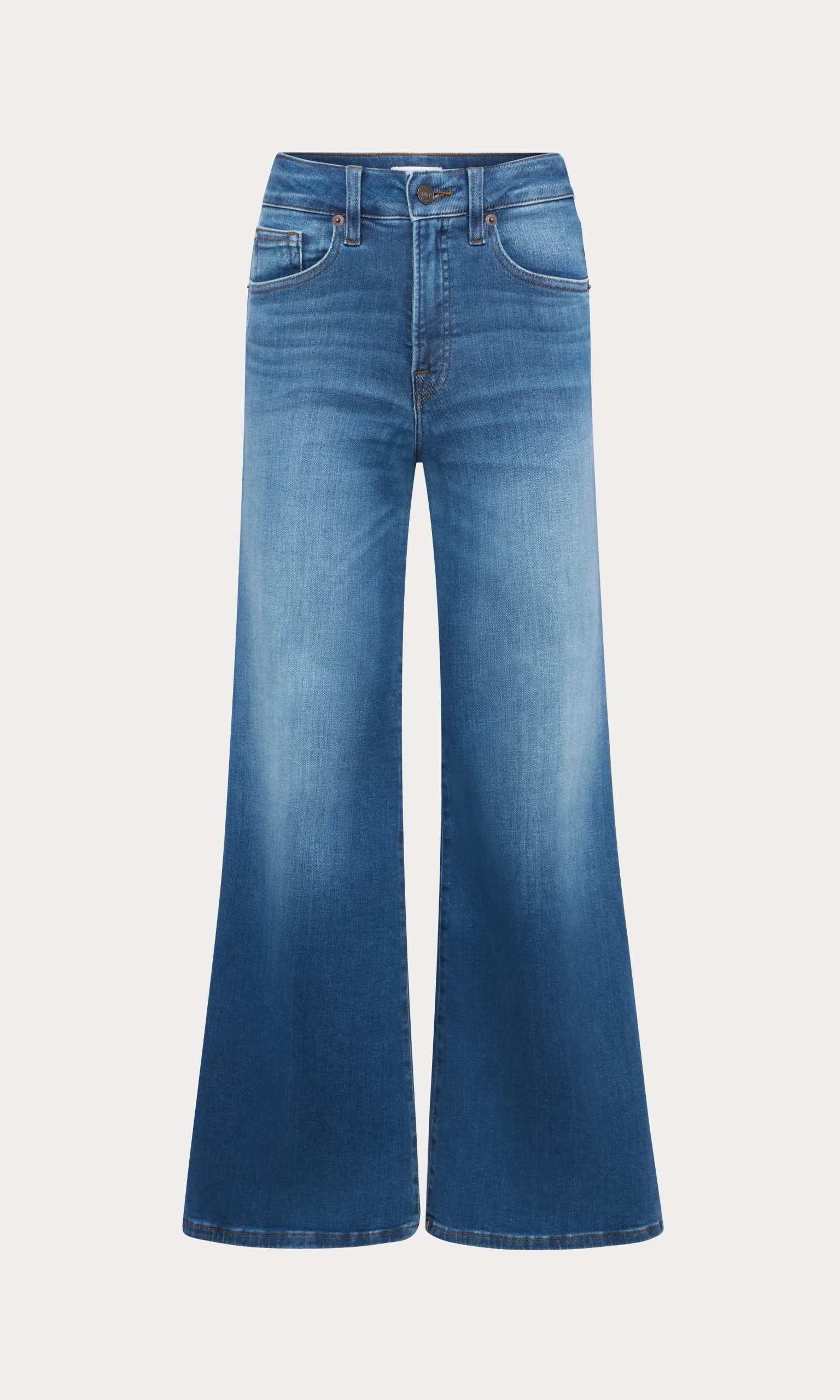 SOFT TECH GOOD WAIST PALAZZO JEANS | INDIGO1233 - Image 7