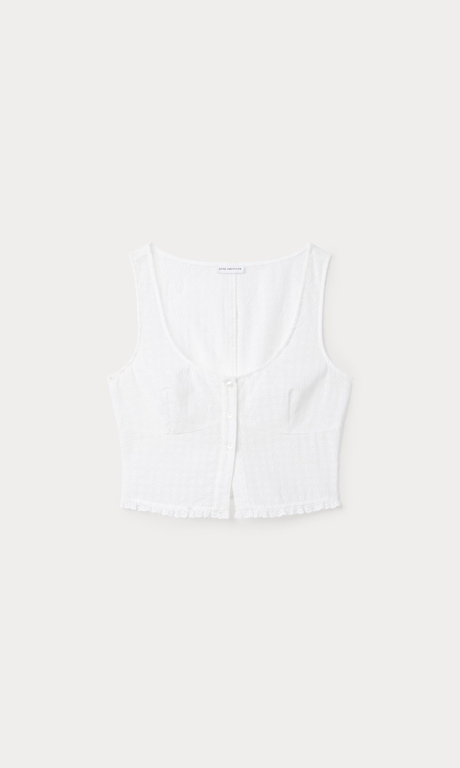 THE EYELET TOP | WHITE001 - Image 6