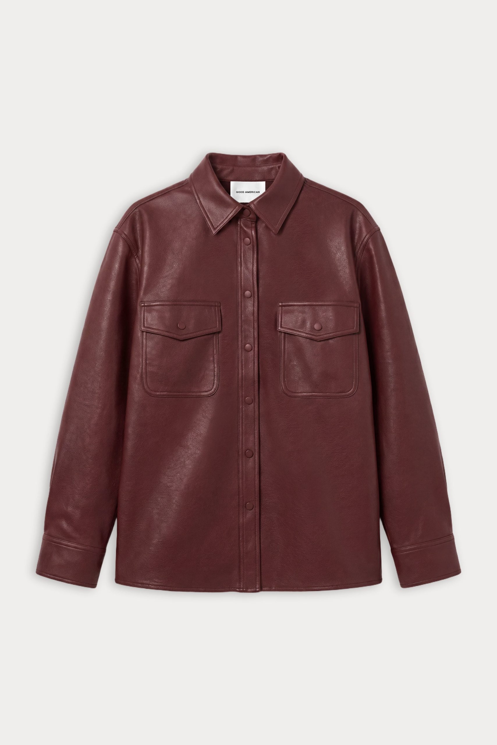 THE BETTER THAN LEATHER CLASSIC SHIRT | BERRY NOIR - Image 5