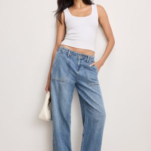 LITE LINEN DENIM PANTS | INDIGO786