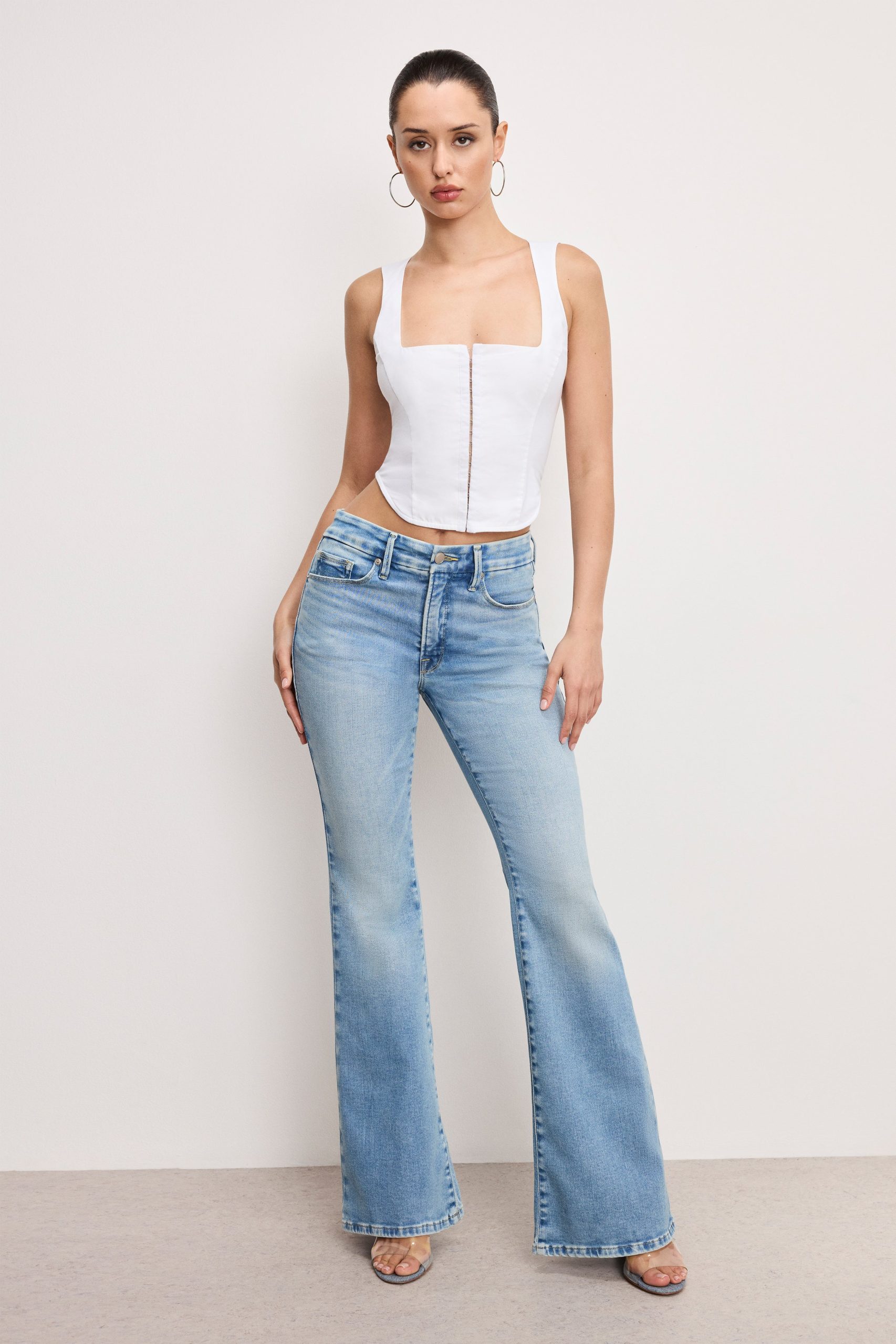 DOLLY POPLIN BUSTIER | WHITE001 - Image 2