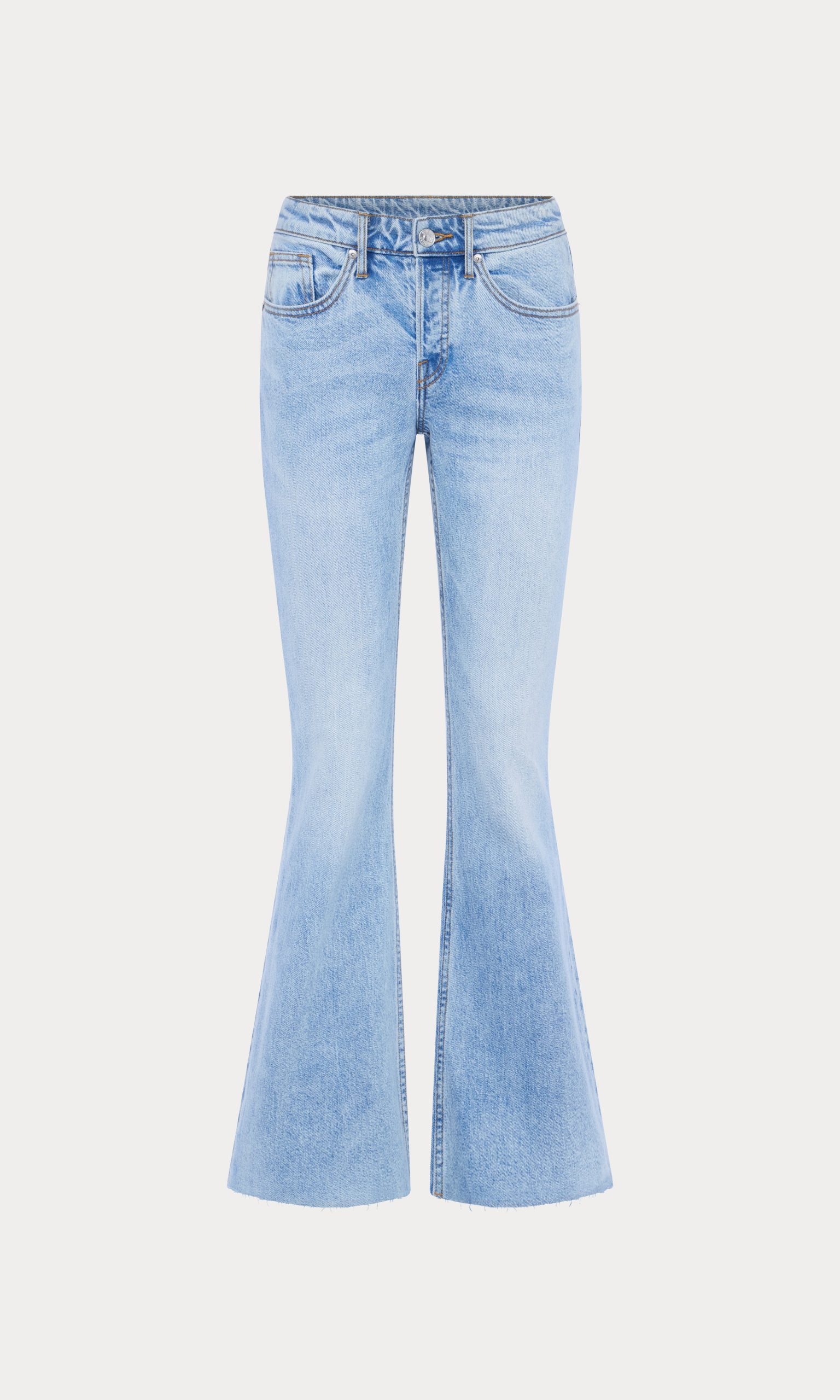 VINTAGE LOW RELAXED FLARE JEANS | INDIGO1288 - Image 7