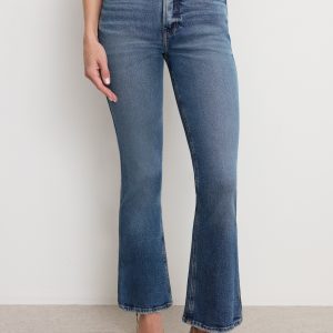 GOOD KICK FLARE JEANS | INDIGO1014