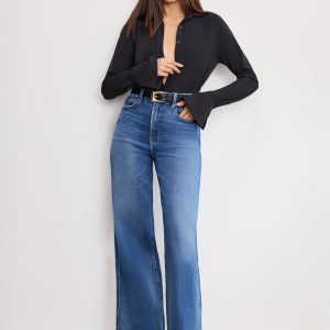 SOFT TECH GOOD SKATE WIDE LEG JEANS | INDIGO891